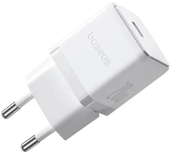 INCARCATOR retea Baseus Palm, Quick Charge 20W, 1 x USB Type-C 5V/3A max, alb "P10111602213-00" (timbru verde 0.18 lei)