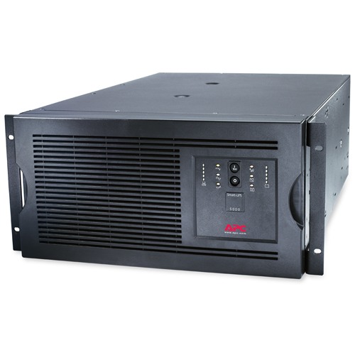 UPS APC,"Smart-UPS SUA",Line Int. sin pura mgmt,tower,rack,5000VA / 4000W,AVR,IECx10,1xRBC55,LCD,21-30 min.,"SUA5000RMI5U",prelungire garantie (WBEXTWAR1YR--05/WBEXTWAR3YR--05),(timbru verde 40 lei)
