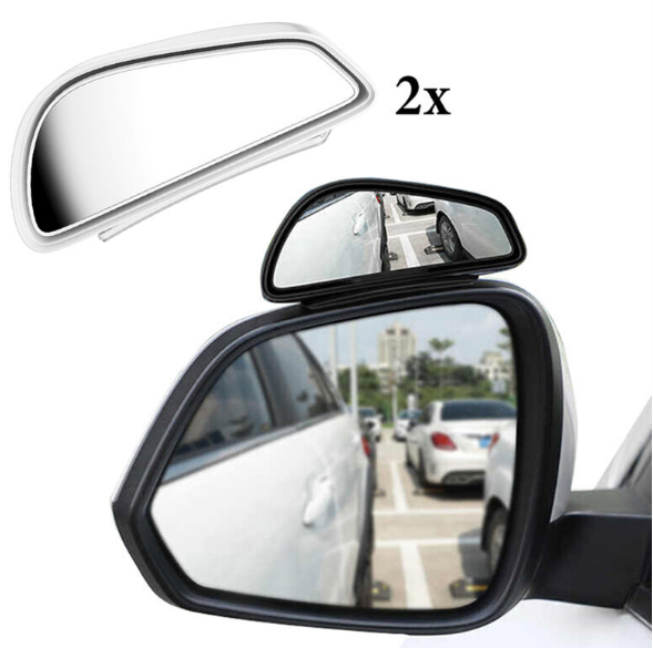 OGLINDA auto auxiliara Baseus, cu unghi larg, adeziv 3M, pachetul contine 2 bucati, alb "ACFZJ-02" - 6953156213357