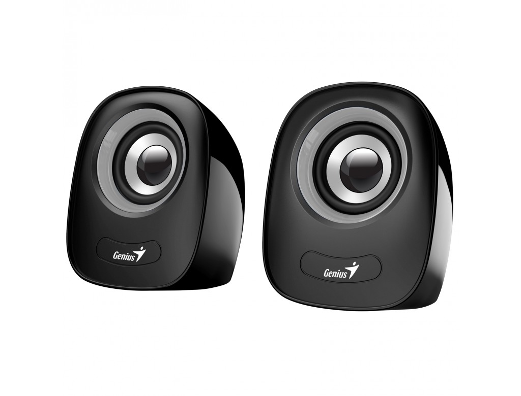 BOXE GENIUS 2.0, RMS: 6W (2 x 3W), USB power, gray, "SP-Q160" "31730027400" (timbru verde 0.8 lei)