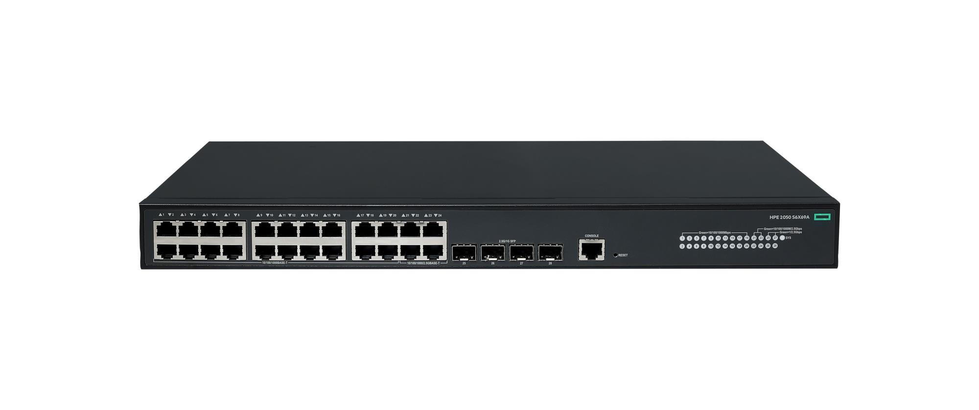 NET SWITCH 20PORT 1000M/CW 2050 S6X69A ARUBA BY HPE "S6X69A"