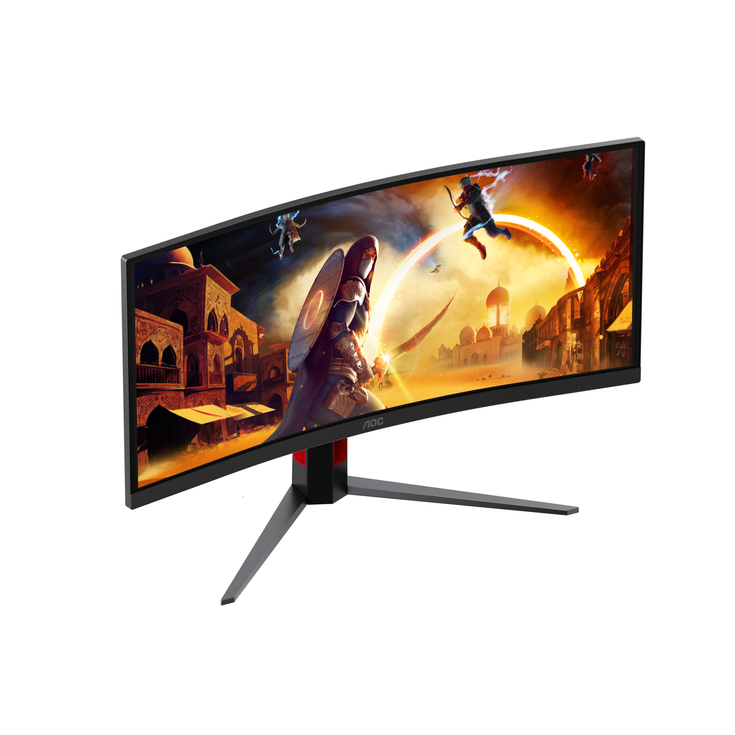 Gaming CU34G4CA Curbat 34 inch UWQHD VA 0.5 ms 180 Hz USB-C HDR"CU34G4CA" - imagine 10