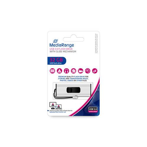 MediaRange USB 3.0 flash drive, 32GB "MR916" (timbru verde 0.03 lei)