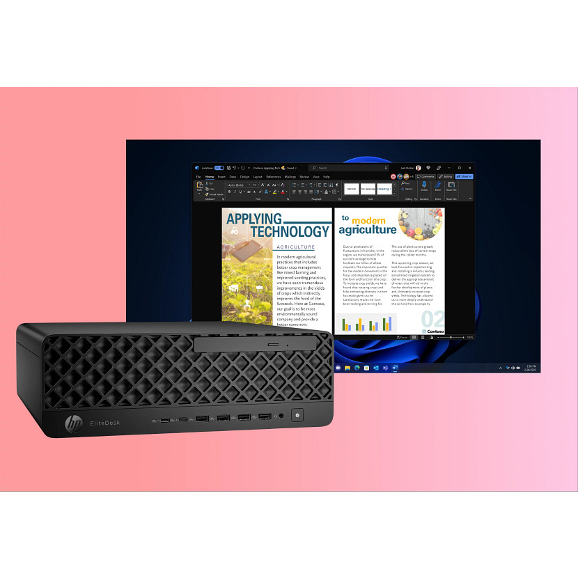 PC ELITEDESK 8 SFF G1I CU5-235/16/512GB W11P 99M65ET HP"99M65ET" - imagine 4