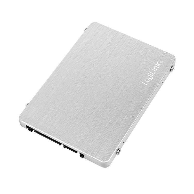 RACK extern LOGILINK, pt. SSD, M.2, M.2 S-ATA NGFF, interfata PC S-ATA3, aluminiu, argintiu, "AD0021" (timbru verde 0.8 lei)
