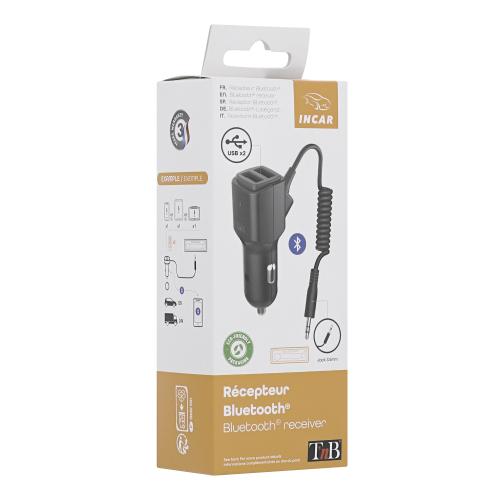 TNB Cigar-lighter car charger with Bluetooth receiver "CACBTKIT" (timbru verde 0.18 lei)