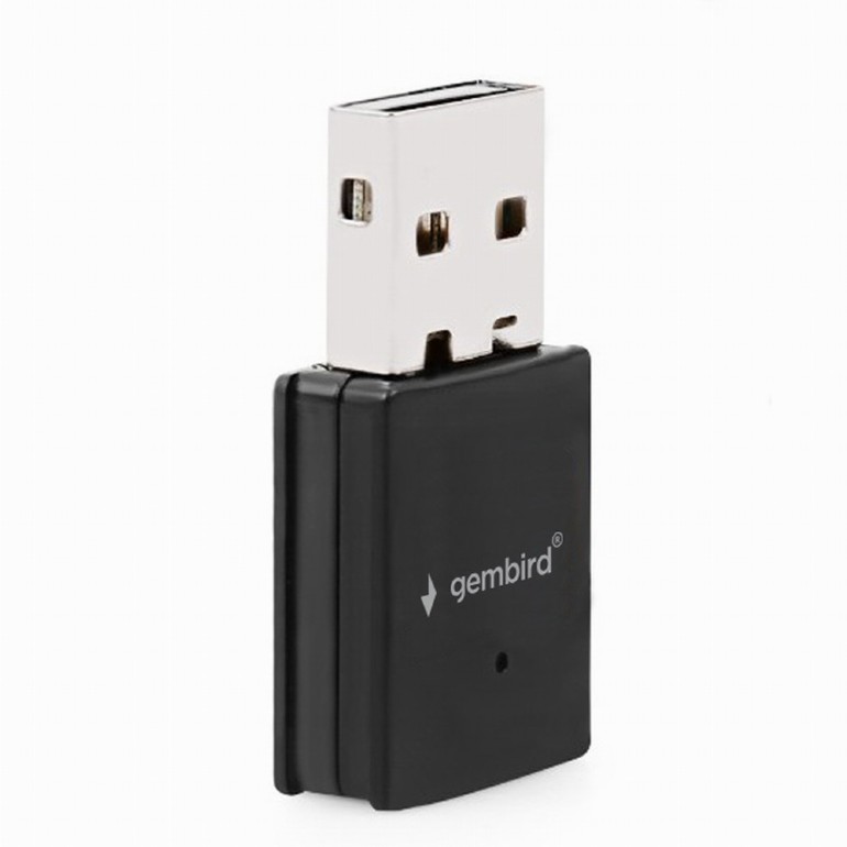 ADAPTOR RETEA GEMBIRD , extern, USB 2.0, suporta pana la 802.11n 300 Mbps, 2.4 GHz, "WNP-UA300-01" (timbru verde 0.18 lei)