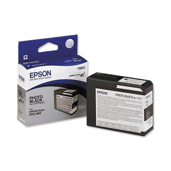 Cartus Cerneala Original Epson Photo Black, , pentru , , (timbru verde 1.2 lei), "C13T580100"
