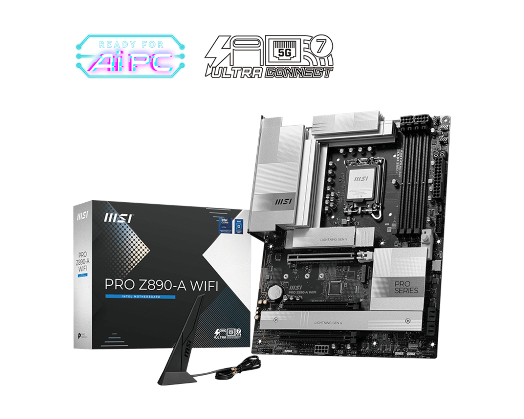 Placa de baza PRO Z890-A WIFI, Intel Z890, Socket 1851, ATX "PRO Z890-A WIFI"