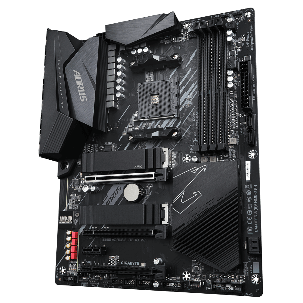 Placa de baza GIGABYTE B550 AORUS ELITE AX V2-(RSG)"B550 AORUS ELITE AX V2-(RSG)" - imagine 3