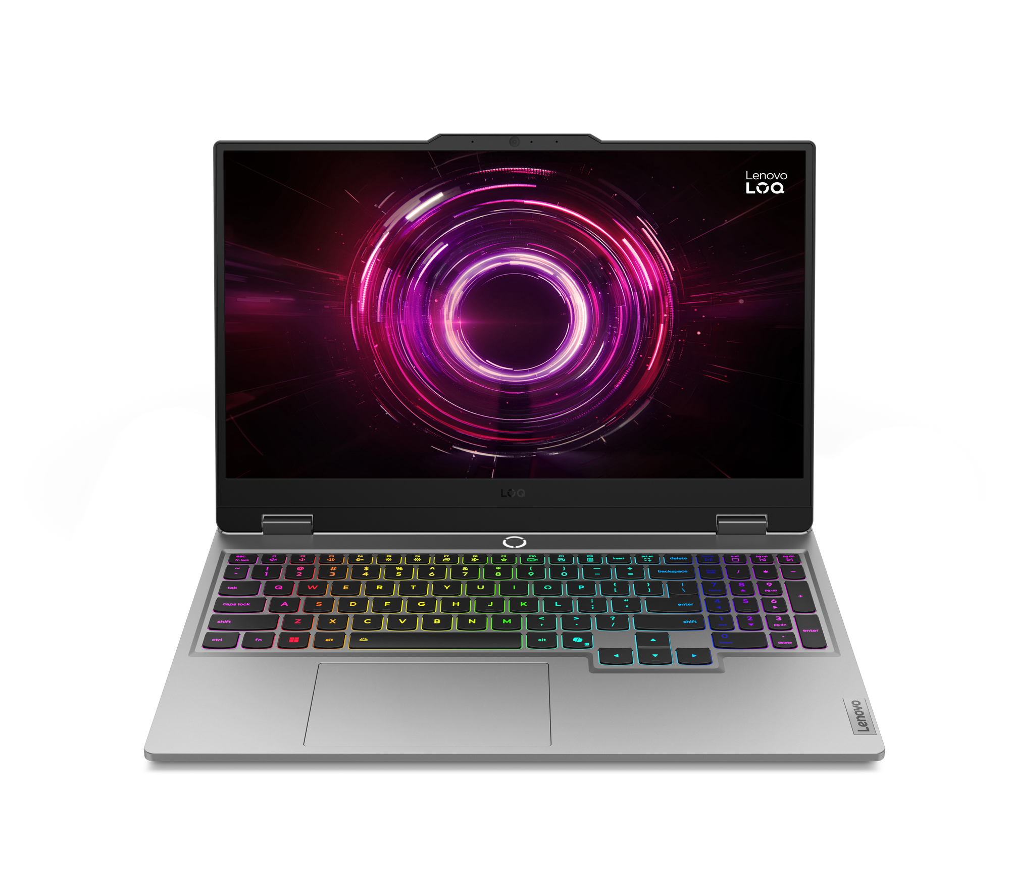 Gaming 15.6 LOQ 15AHP10, FHD IPS 144Hz G-Sync, Procesor AMD RyzenTM 5 220 (16M Cache, up to 4.9 GHz), 24GB DDR5, 512GB SSD, GeForce RTX 5050 8GB, No OS, Luna Grey "83JG00EQRM" (timbru verde 3.5 lei)