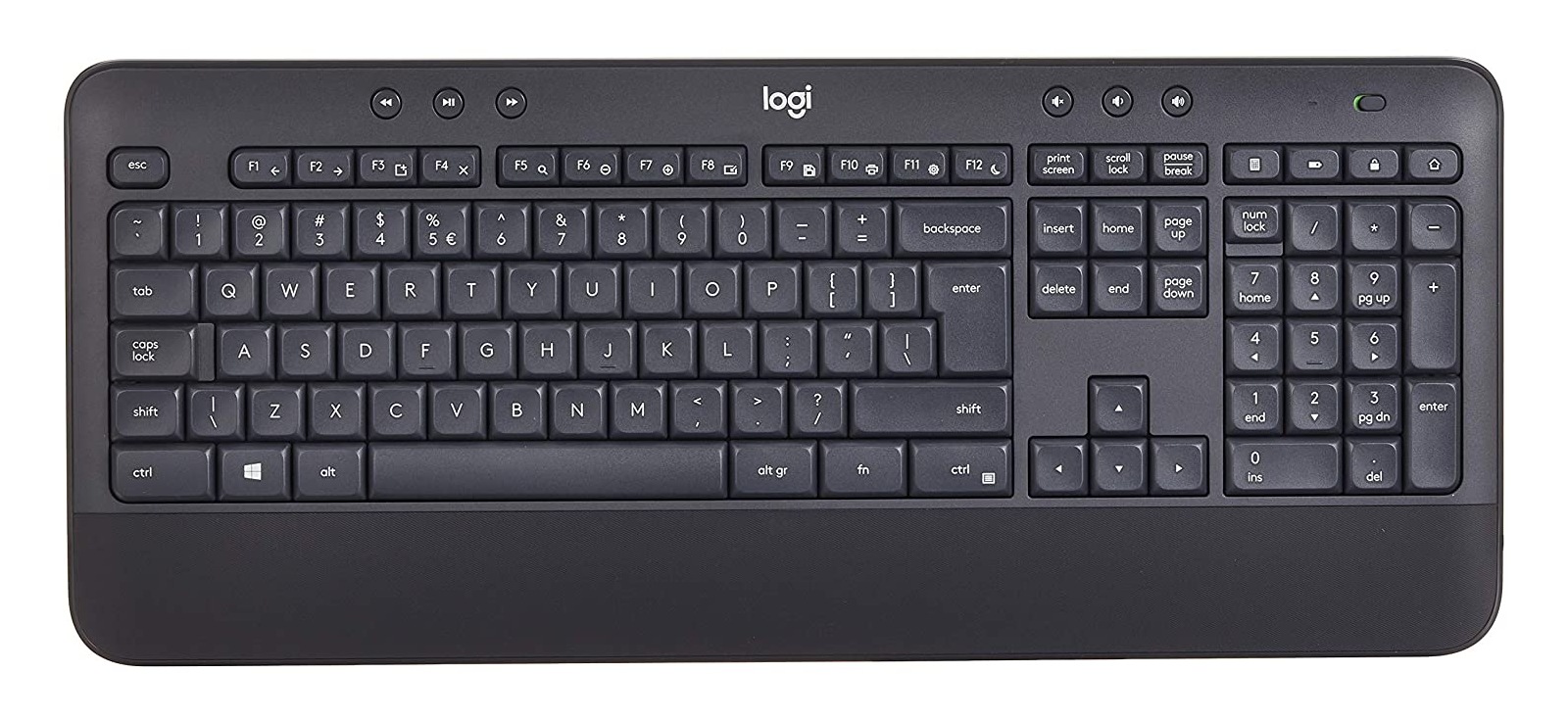 LOGITECH MK545 Advanced Wireless Keyboard and Mouse Combo - US INTL - 2.4GHZ - INTNL (timbru verde 0.8 lei)