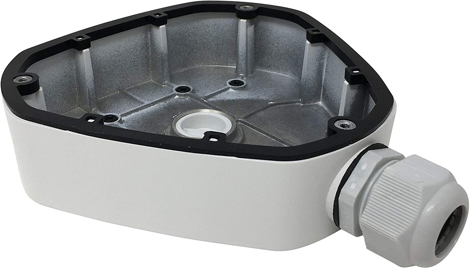 DOZA conexiuni HIKVISION, compatibil cu DS-2CD6332FWD-XXX, DS-2CD6362F-XXX; aluminiu, alb. "DS-1280ZJ-DM25"