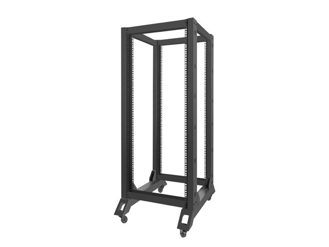 Rack deschis 19" 27U, 600x800, negru V2 "OR01-6827-B"