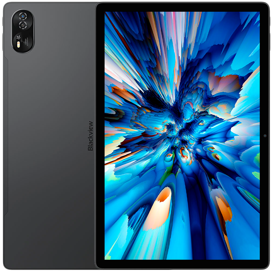 Blackview MEGA 8 13inch FHD IPS 1200x1920 90Hz 12GB+256GB Unisoc T620 Octa-core 2.2GHz Cam Front 13MP Rear 50MP LTE 1100mAh Netflix HD TUV Rheiland Android 15 Space Gray "MEGA 8_SG256" (timbru verde 0.9 lei)