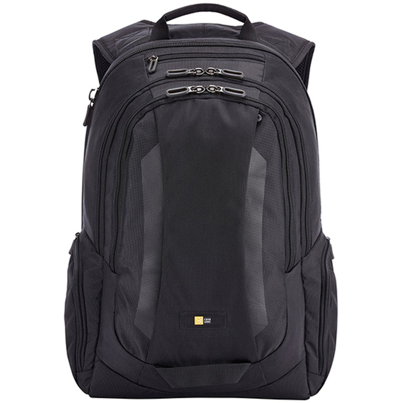 RUCSAC CASE LOGIC, pt. notebook de max. 15.6 inch, 2 compartimente, buzunar frontal x 2 | buzunar lateral x 2, waterproof, nylon, negru, 3205286 "RBP315 BLACK"