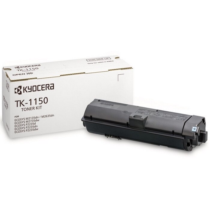 Toner Original Kyocera Black, TK-1150, pentru Ecosys M2135|M2635|M2735|P2235, 3K, (timbru verde 1.2 lei) , "TK-1150"