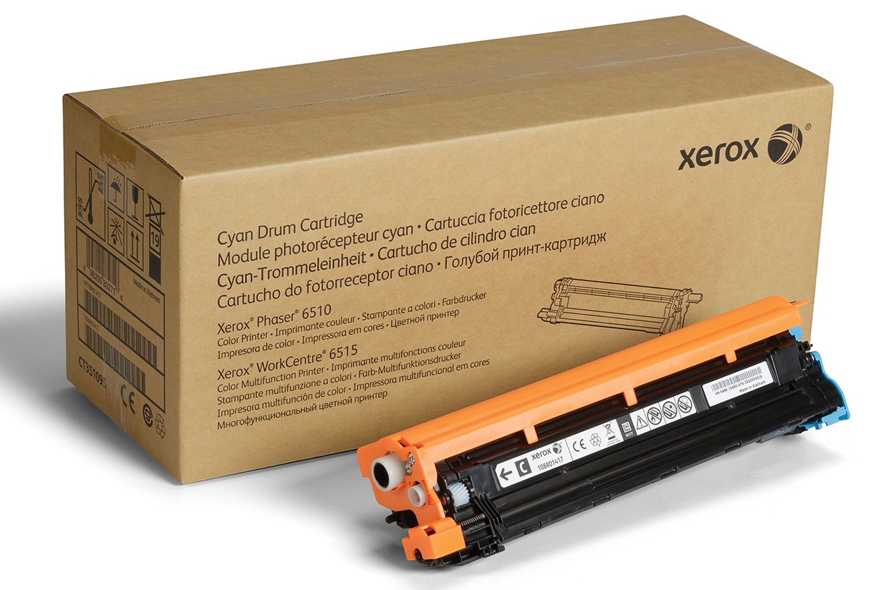 Drum Unit Original Xerox Cyan, 108R01417, pentru Ph 6510|WC 6515, 48K, (timbru verde 0.8 lei), "108R01417"