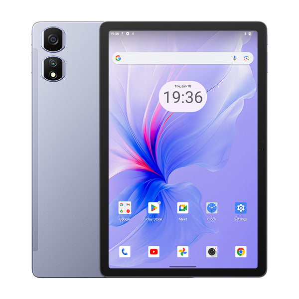Blackview Tab 16 Pro LTE 11-inch FHD+IPS 1200x1920 60Hz 8/256GB 8MP Front/13MP+2MP Back Camera Battery 7700mAh USB Type-C Android 14 SD card slot Twilight Purple "BVTAB16PRO-PL_EU" (timbru verde 0.9 lei)