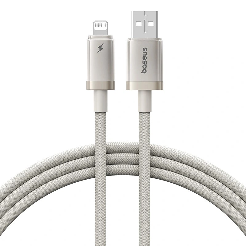 CABLU alimentare si date Baseus Titanium, pt smartphone, USB Type-C la USB Type-C 100W, braided, 1m, galben "P10378100G21-00" (timbru verde 0.18 lei) - 6932172669584