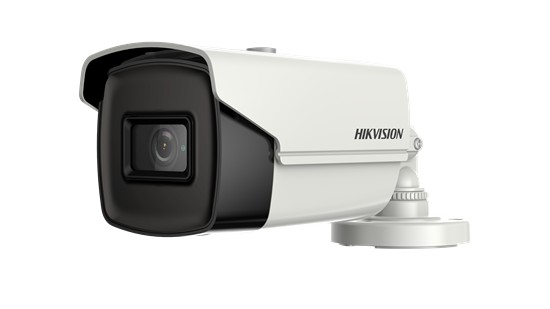 CAMERA supraveghere HIKVISION bullet, pt. exterior, dist. IR 80 m, lentila fixa 3.6 mm, 5 Mpx, cu fir, carcasa metal, "DS-2CE16H8T-IT5F36" (timbru verde 0.8 lei)