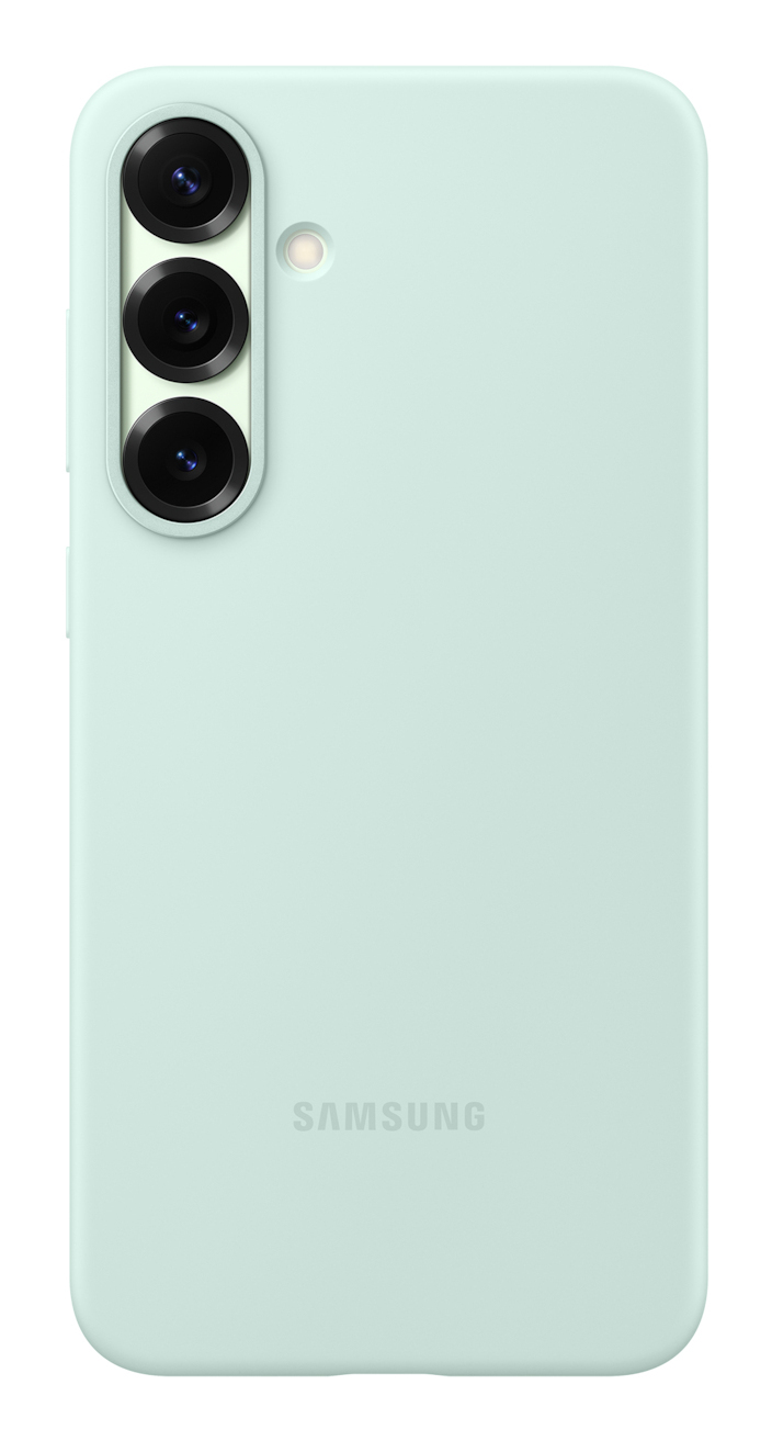 Capac protectie spate Silicone Case Galaxy S25 Plus (S936) Verde Mint "EF-PS936CMEGWW"