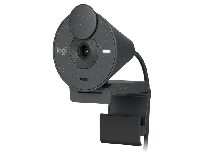 LOGITECH Brio 300 Full HD webcam - GRAPHITE - USB "960-001436" (timbru verde 0.18 lei)