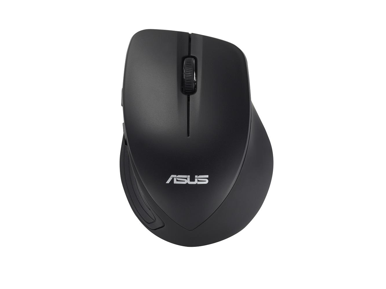 MOUSE ASUS PC sau NB, wireless, 2.4 GHz, optic, 1600 dpi, butoane/scroll 5/1, negru, "90XB0090-BMU040" (timbru verde 0.18 lei)