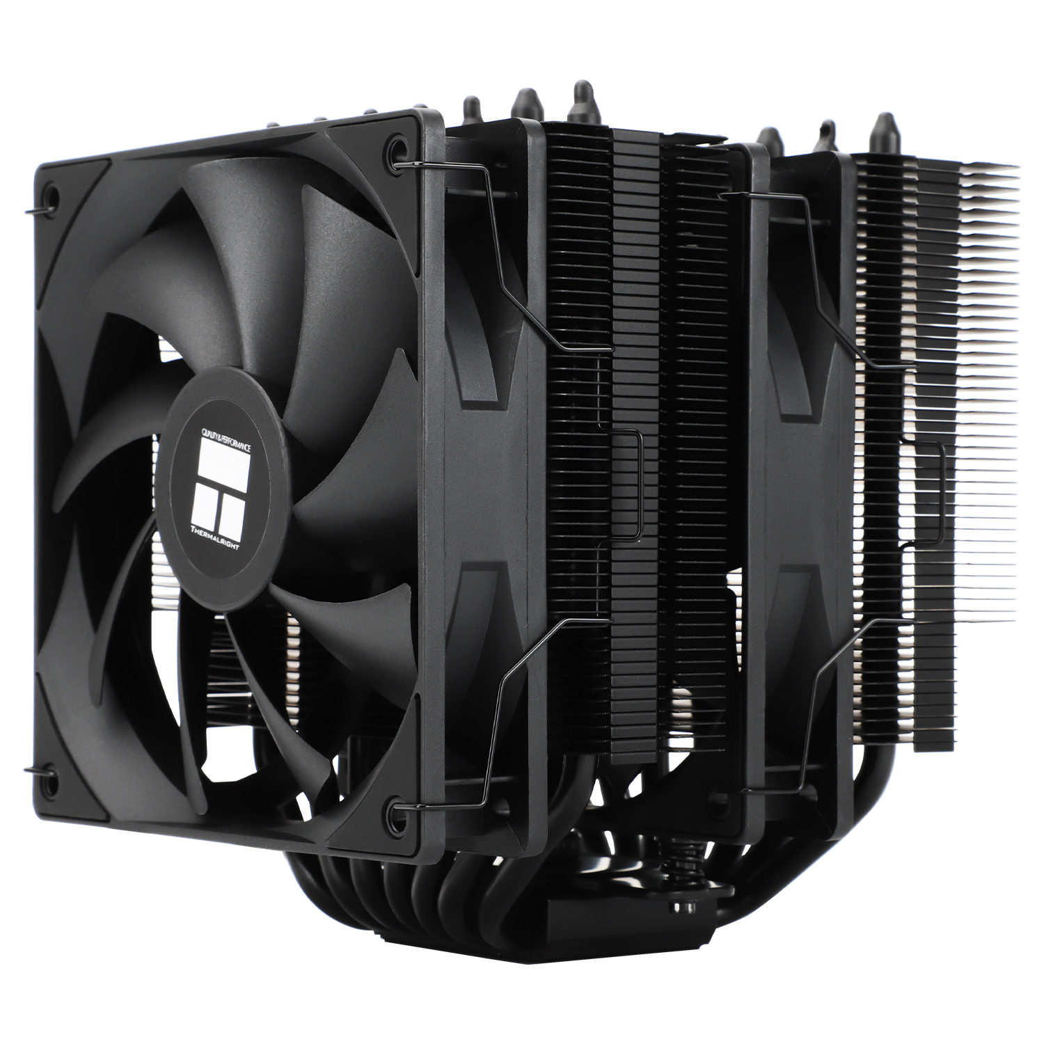 COOLER Thermalright "Phantom Spirit 120 SE Black" skt. Intel si AMD, racire cu aer, vent. 120mm, 1500 rpm, 7 heatpipes, inaltime 154mm, ,"Phantom Spirit 120 SE Black" (timbru verde 0.8 lei)