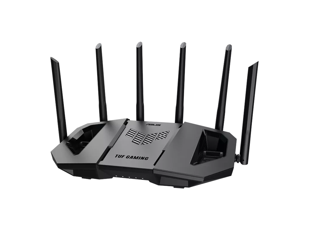 ASUS TUF Gaming BE9400 Tri Band WiFi 7 802.11be Extendable Gaming Router "TUF-BE9400" - imagine 2