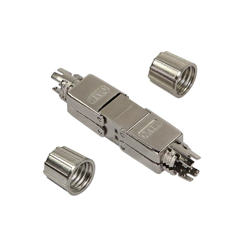 CUPLA RJ-45 LOGILINK pt. cablu UTP, FTP, Cat6a | Cat7 | Cat7a, RJ-45 (T), metal, AWG22-24, cablu 6-8.5mm, tool-free,1 buc, "MP0057"