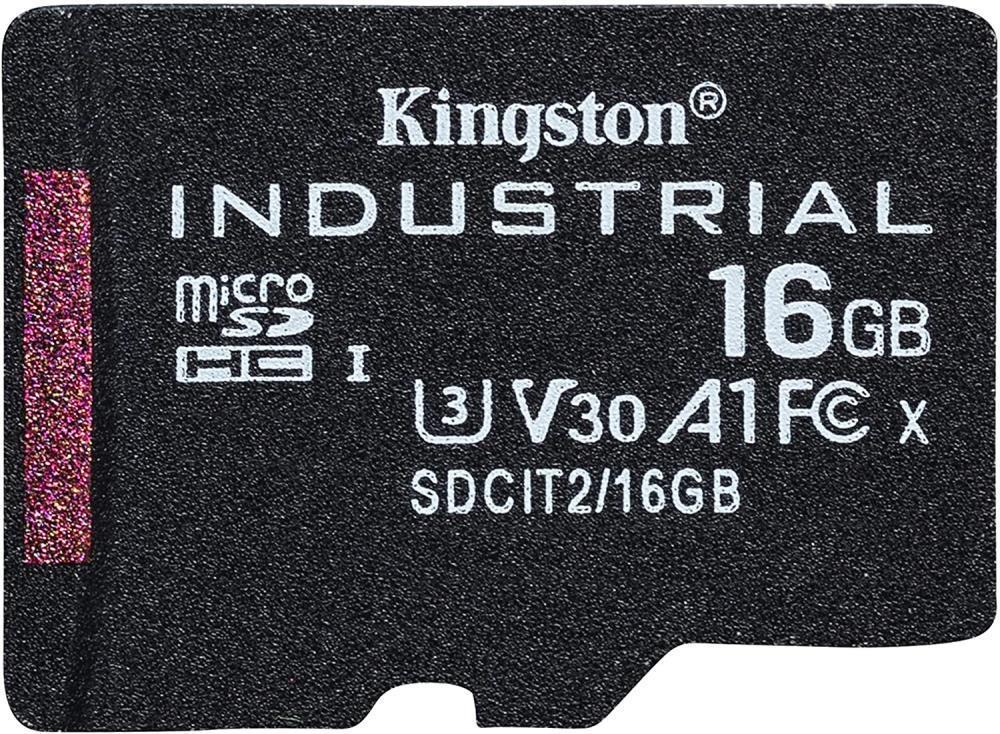 64GB microSDXC Industrial C10 A1 pSLC Card Single Pack w/o Adapter, "SDCIT2/64GBSP" (timbru verde 0.03 lei)