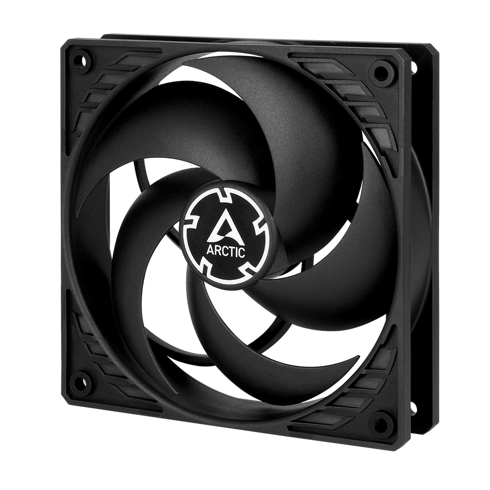 VENTILATOR ARCTIC PC, P12 , 120x120x25mm, high static pressure, Black, "ACFAN00118A"