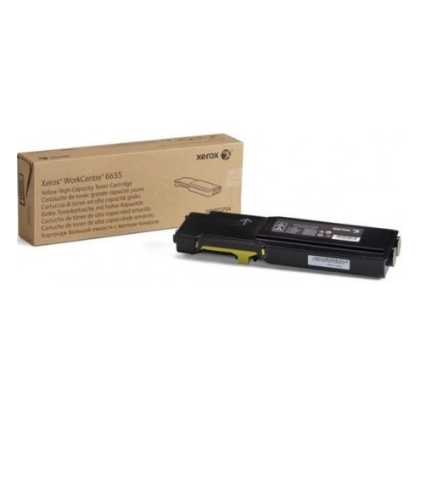 Toner Original Xerox Yellow, 106R02754, pentru WorkCentre 6655, 7.5K, (timbru verde 1.2 lei) , "106R02754"