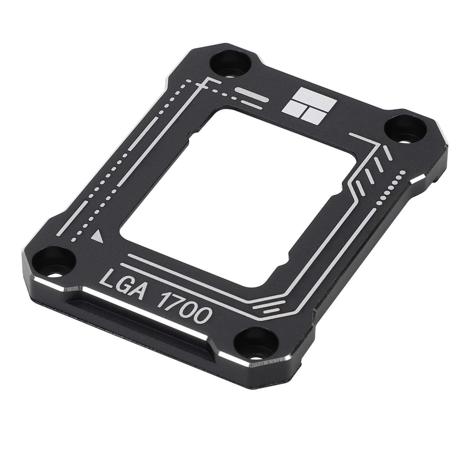 Contact Frame Thermalright "LGA 17XX-BCF-Black", compatibil skt. Intel LGA1700 gen 12/13/14, aluminiu, negru, 54x70x6mm, include surubelnita L, "LGA 17XX-BCF-Black"