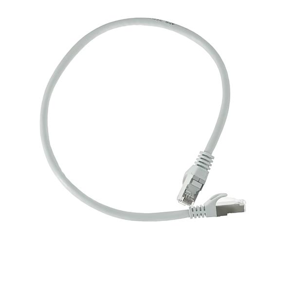 PATCH CORD FTP SPACER Cat6, cupru-aluminiu, 0.5 m, alb, AWG26, "SPPC-FTP-CAT6-0.5M" (timbru verde 0.08 lei)