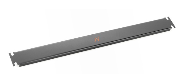 Blank Panel Black 19" 1U for empty cabinet space "N109.207BK"