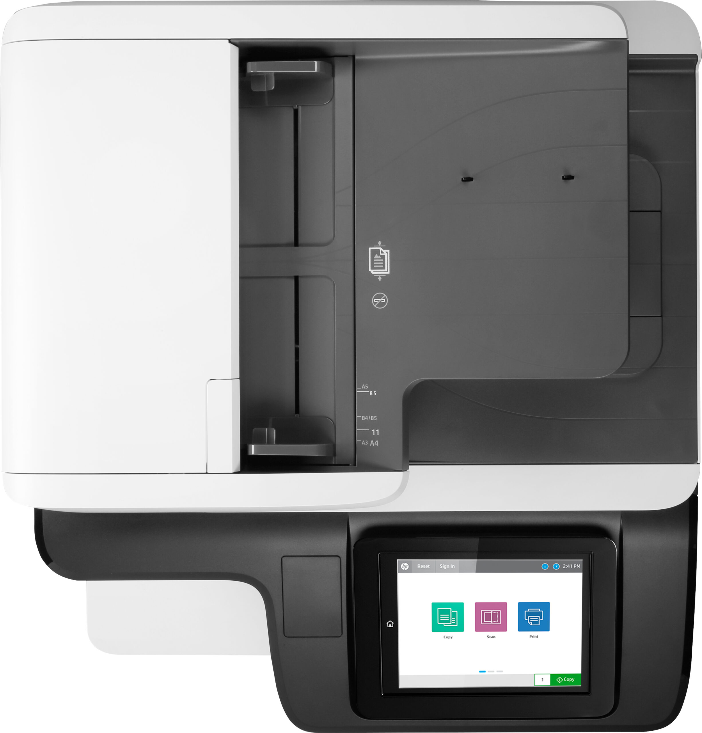 Multifunctional Laser Color HP, ENTERPRISE M776DN, A4, Functii: Impr.|Scan.|Cop.|Fax, Vit.Print. 46ppm, Conectivitate:USB|WIFI|RET, Duplex:Da, ADF:DADF(incl.TV 40lei) "T3U55A" - imagine 4