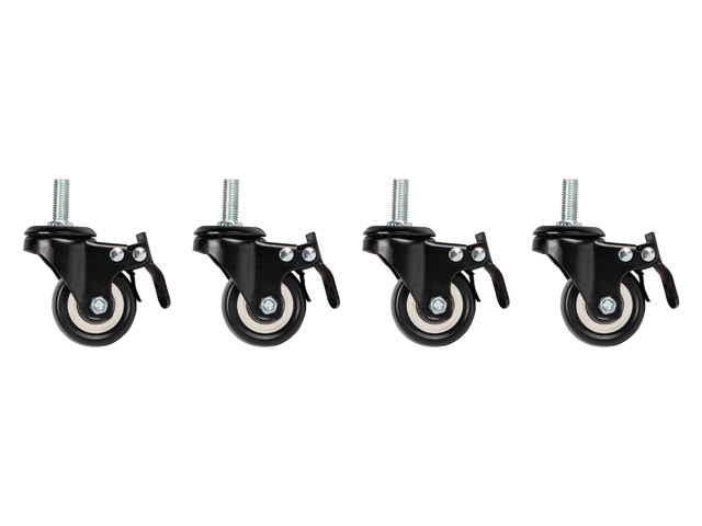 Role x4 cu filet si frana pentru dulapur "AK-1601-B"