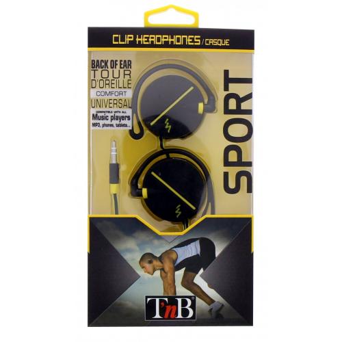 TnB CLIP SPORT HEADPHONE "CSSPCLIP" (timbru verde 0.18 lei)