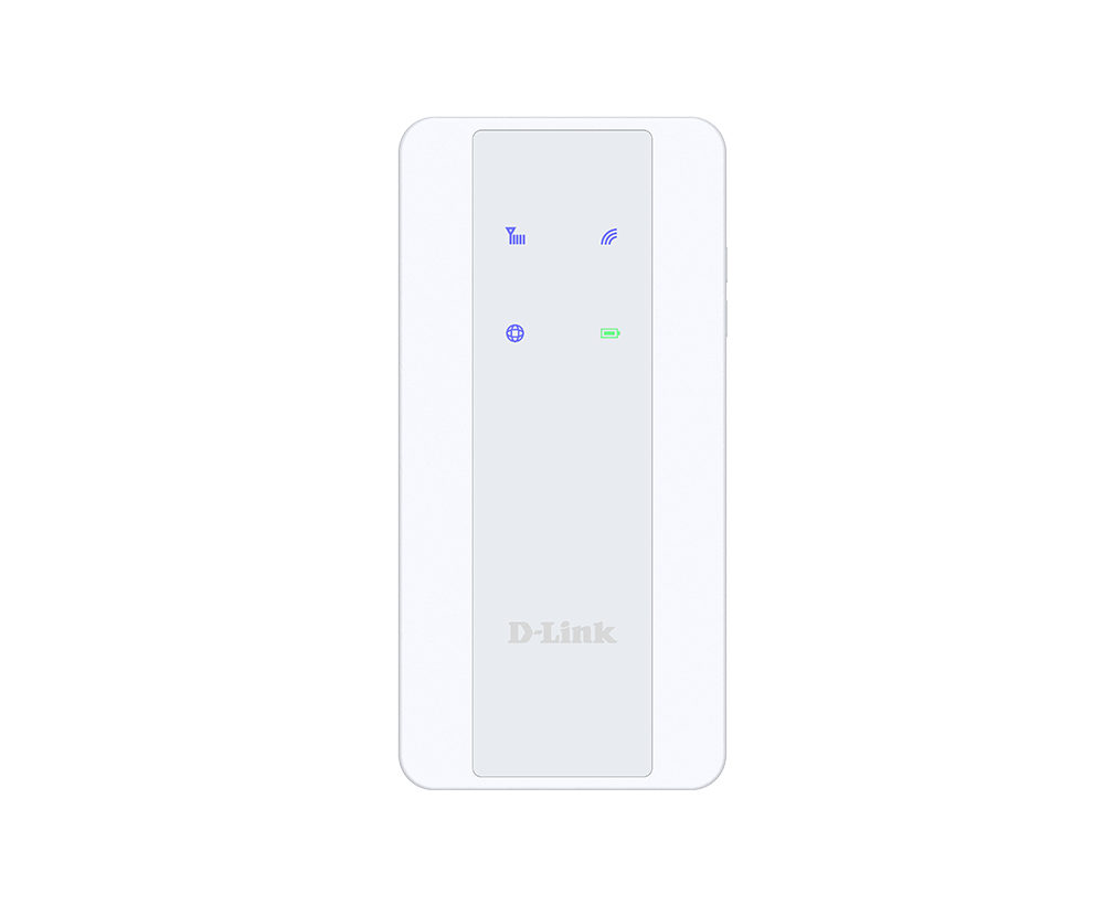 ROUTER D-LINK wireless. AX1800, 5G LTE 1800Mbps, baterie 8000mAh, slot Nano SIM 4G/5G Wi-Fi 6, alb "F518" (timbru verde 0.8 lei)