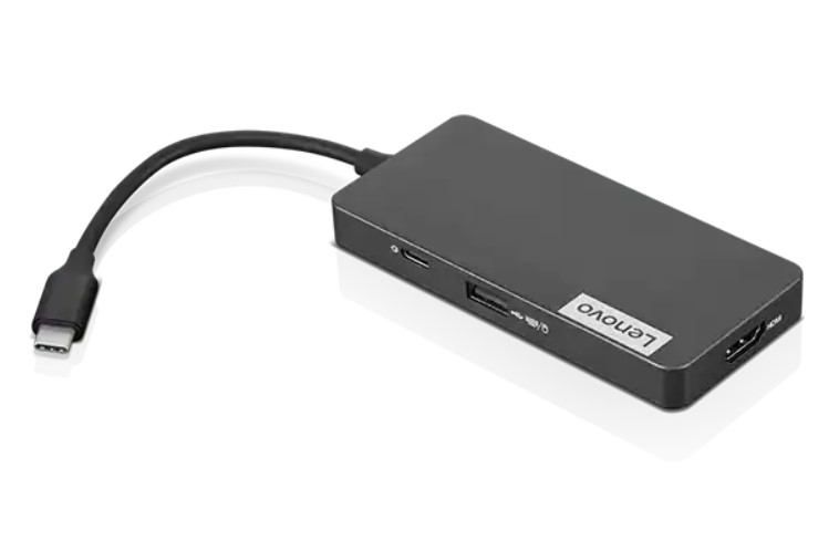 LENOVO USB-C 7-in-1 Hub, "4X90V55523" (timbru verde 0.18 lei)
