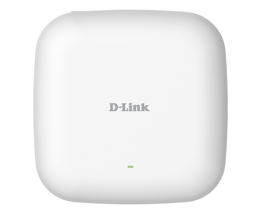 ACCESS POINT D-LINK wireless AX1800Mbps, 1 port Gigabit, 2 antene interne, dual band AX1800, 2.4GHz & 5GHz, POE 802.3at, Wi-Fi 6 "DAP-X2810" (timbru verde 0.8 lei)