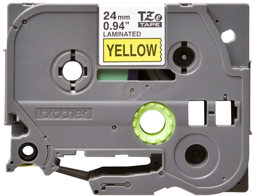 Banda Laminata Original Brother Black on Yellow, TZE651, pentru P-Touch D450|D600VP|E550WVP|P700|P750W, 24mm x 8m, incl.TV 0 RON, "TZE651"