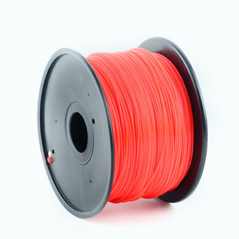 FILAMENT GEMBIRD pt. imprimanta 3d, ABS, 1.75mm diamentru, 1Kg / bobina, aprox. 400m, topire 225-240 grC, red, "3DP-ABS1.75-01-R"