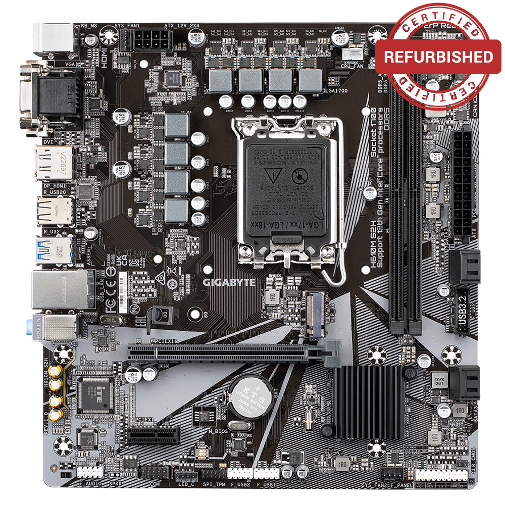 Placa de baza GIGABYTE H610M S2H-(RSG)"H610M S2H-(RSG)"