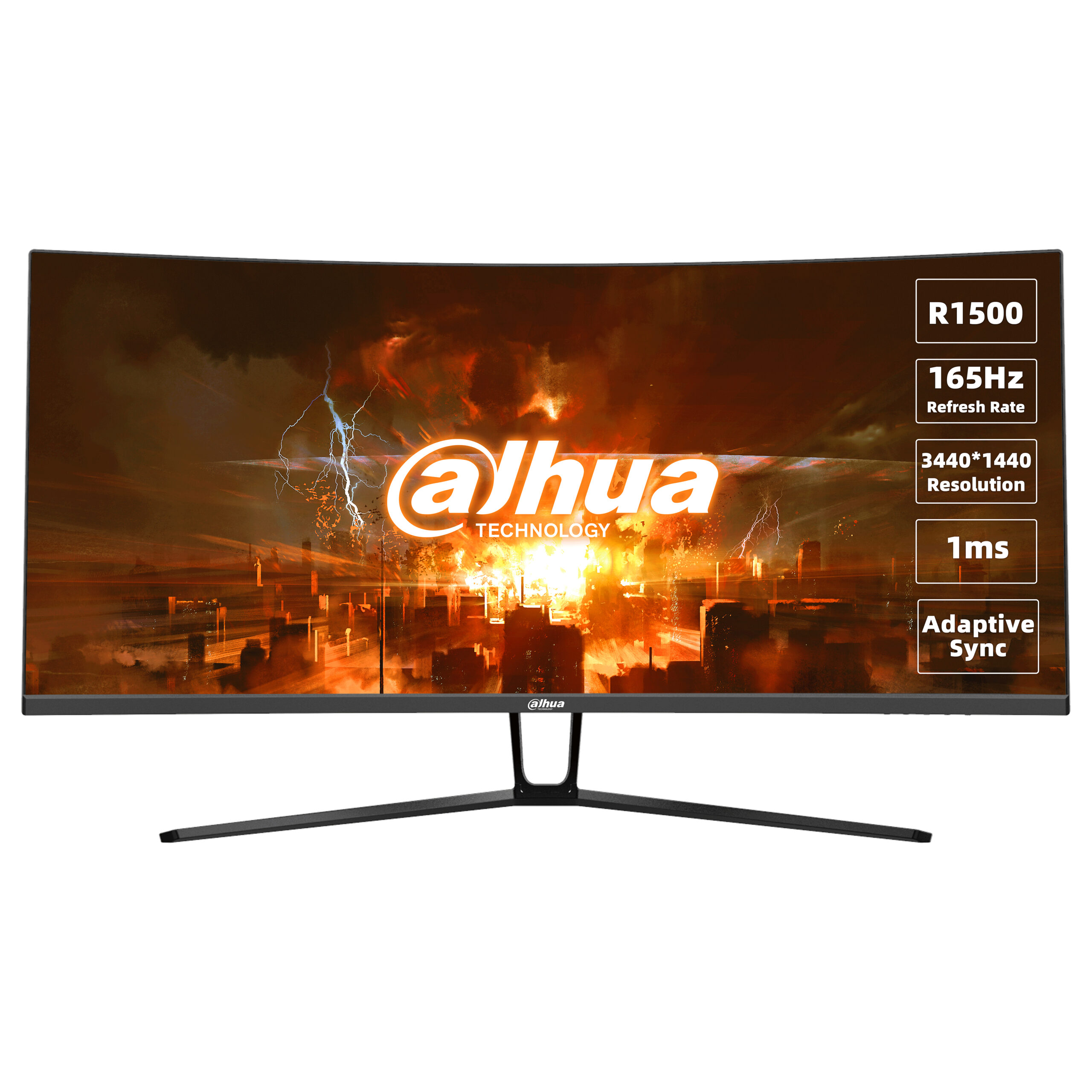 DAHUA MONITOR WQHD 34" LM34-E330C "LM34-E330C" (timbru verde 7 lei)