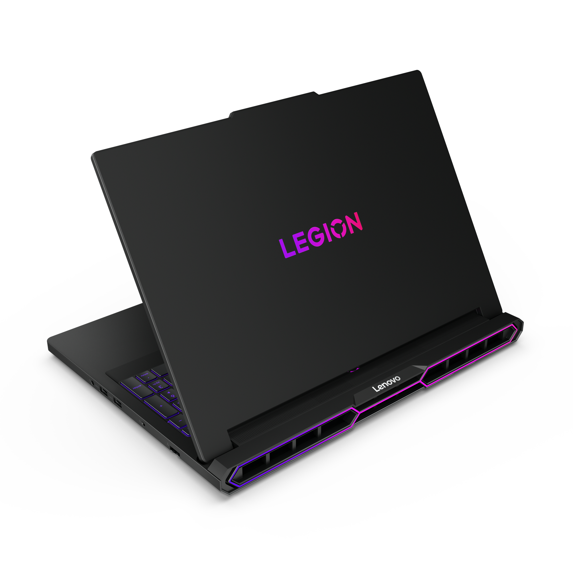 Gaming 16 Legion Pro 7 16IAX10H, WQXGA OLED 240Hz G-Sync, Procesor Intel® CoreTM Ultra 9 290HX Plus, 32GB DDR5 CSODIMM, 1TB SSD, GeForce RTX 5080 16GB, No OS, Eclipse Black, 3Yr Onsite Premium Care "83F500RARM" - imagine 7
