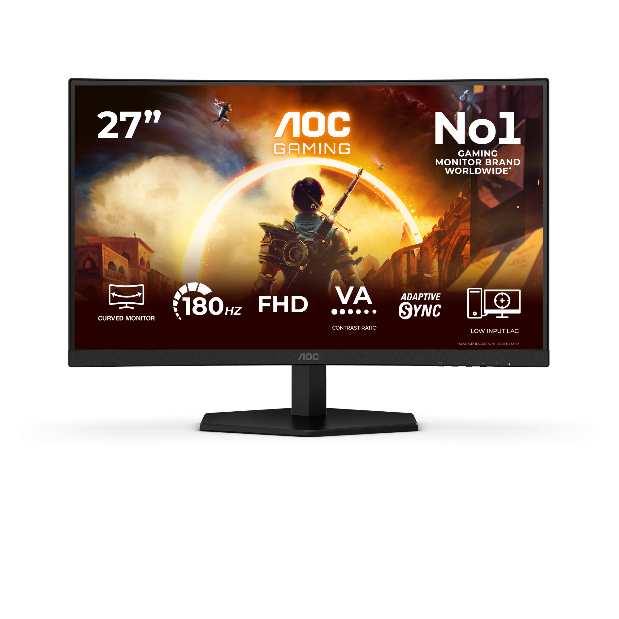 Monitor AOC 27" C27G42FE"C27G42FE" - imagine 2