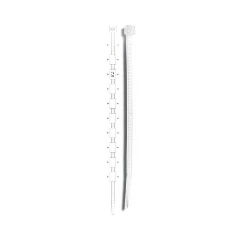 Brida plastic 7,5 x 540 (100buc) - ELEMATIC, "5231"
